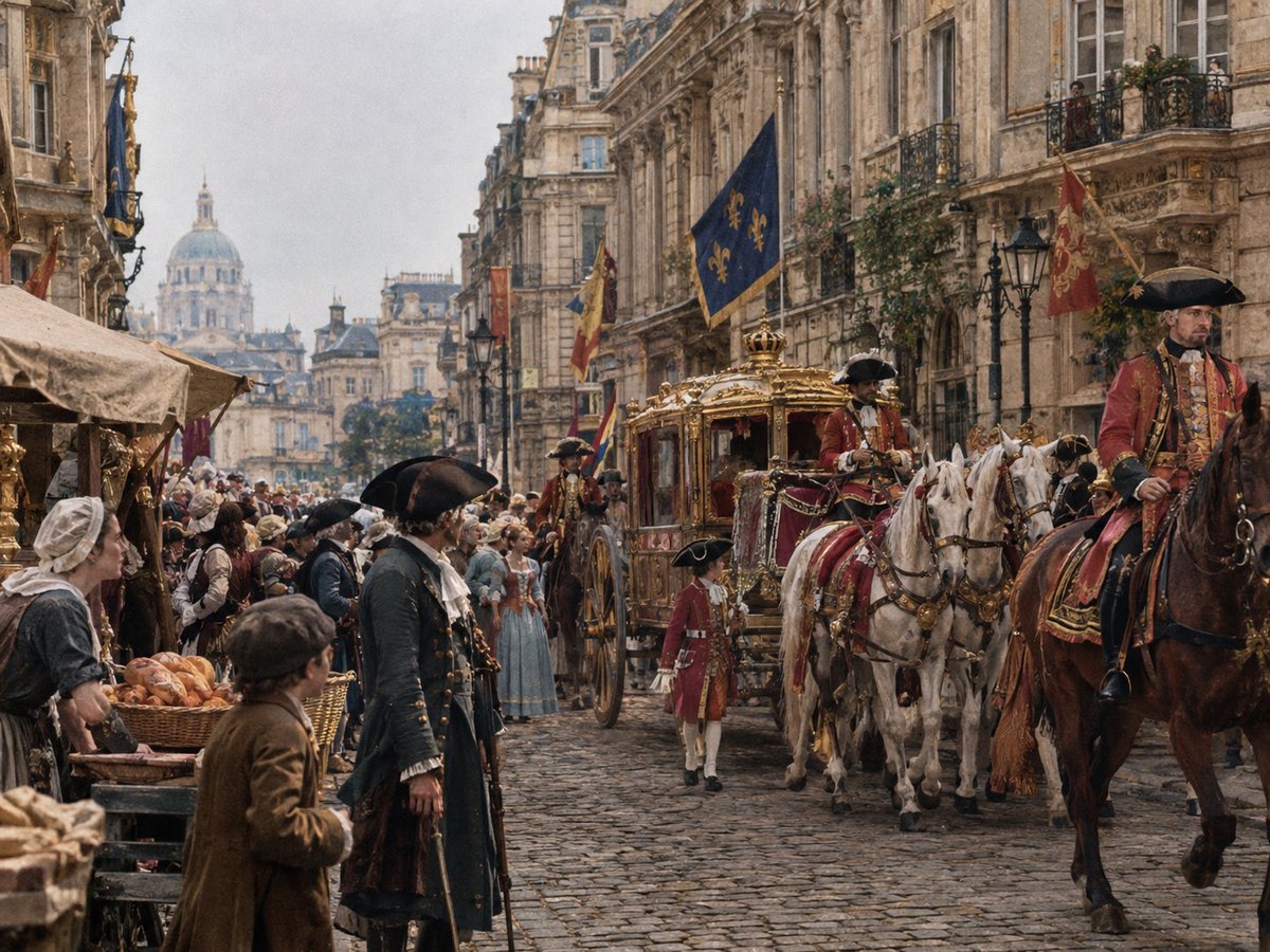 18th Century Royal Carriage Scene preview image