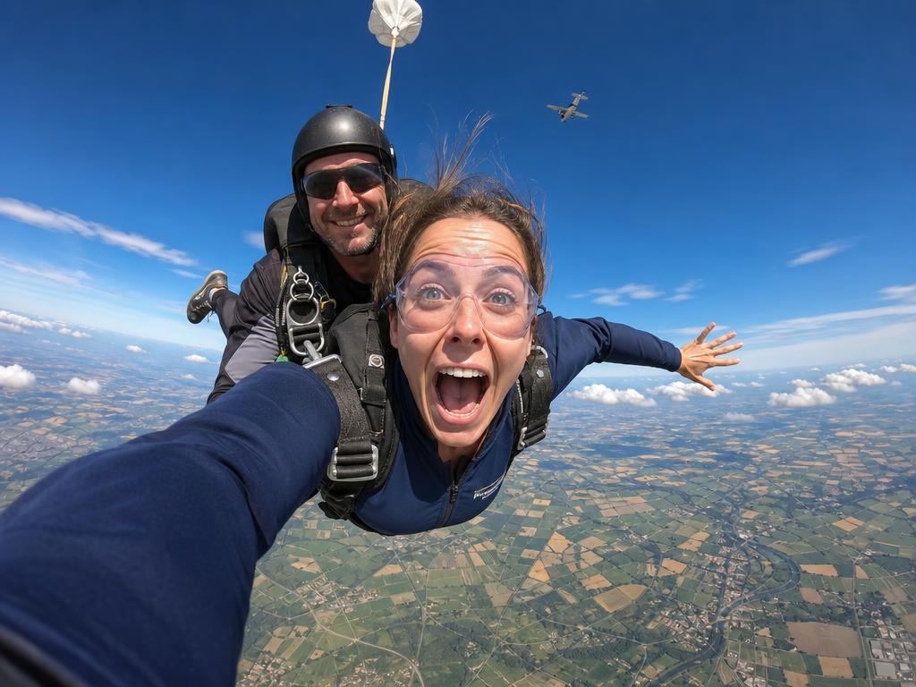 Parachute Jump Action Selfie preview image