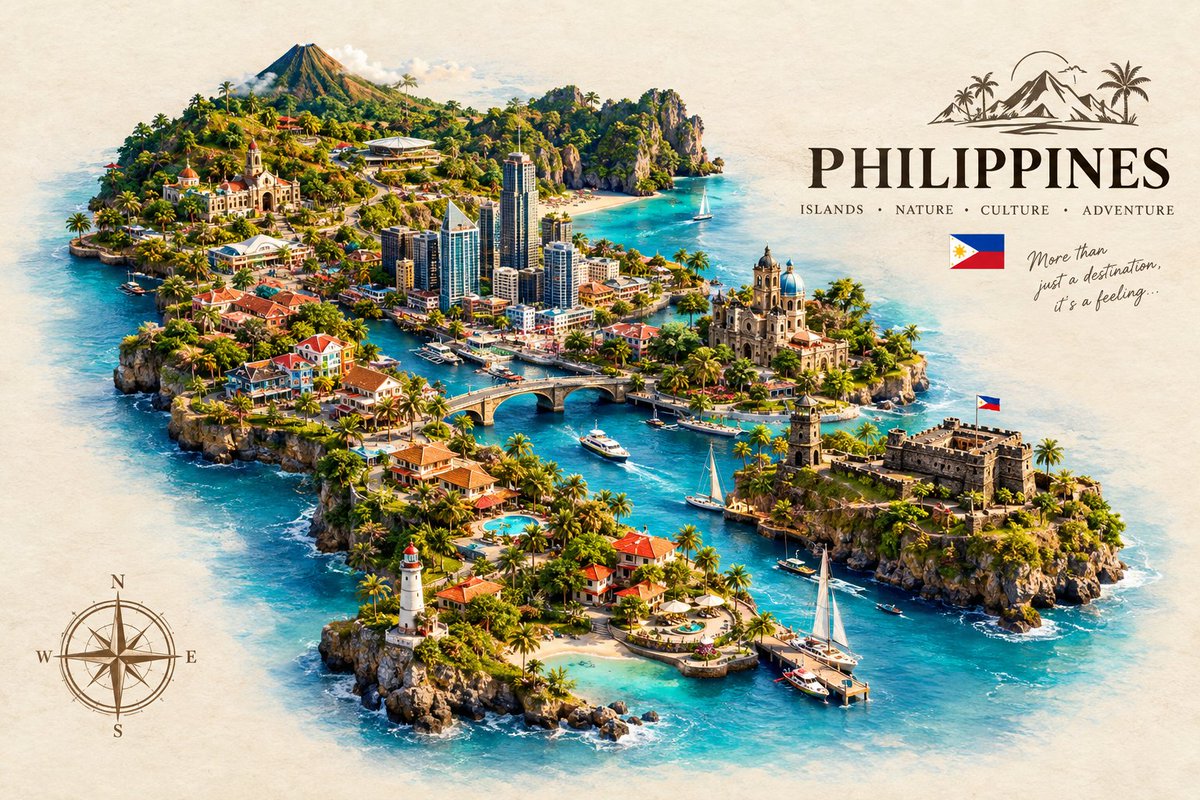 Pakistan and Philippines luxury diorama preview image