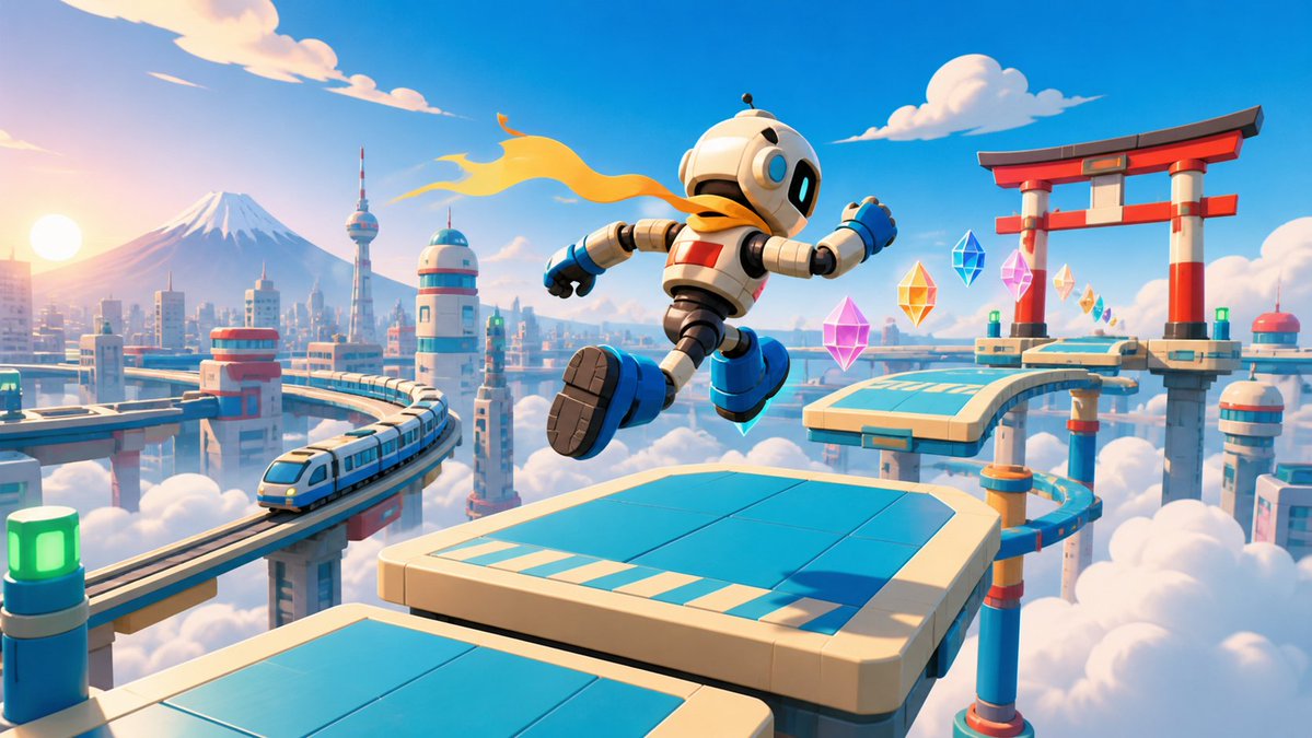 Futuristic Sky Runner Robot preview image