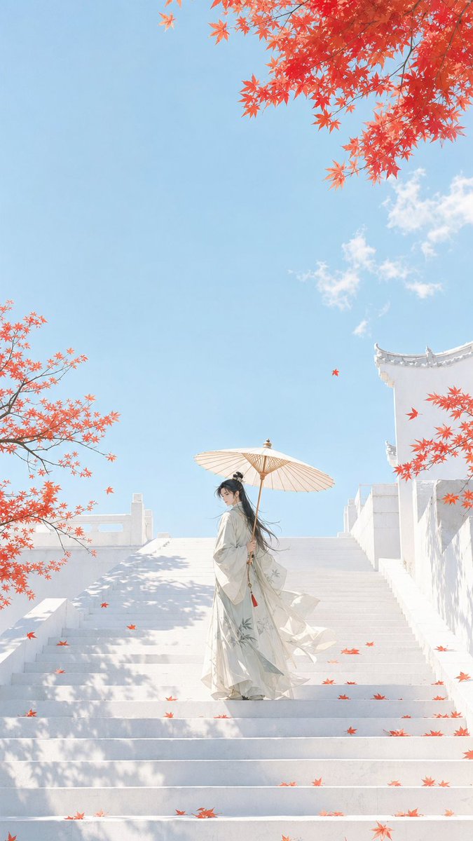 Zen Oriental Autumn Cover Prompt preview image