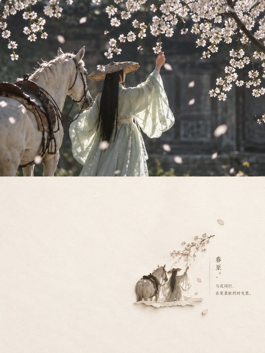 Elegant Spring Equinox Poster preview image
