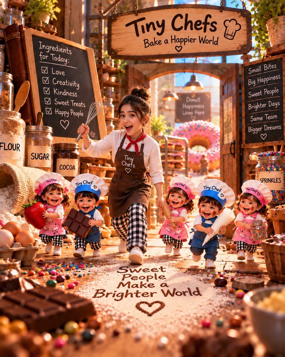 Tiny Chefs Magical Miniature Bakery Scene preview image
