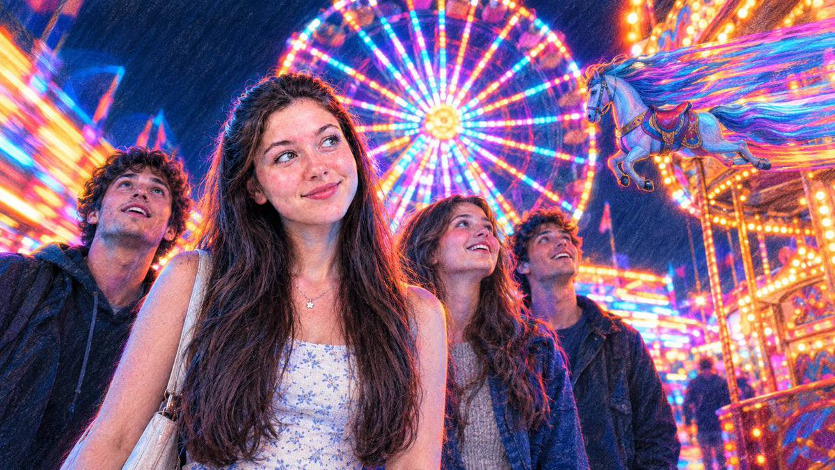 Carnival Wonder Night Scene preview image