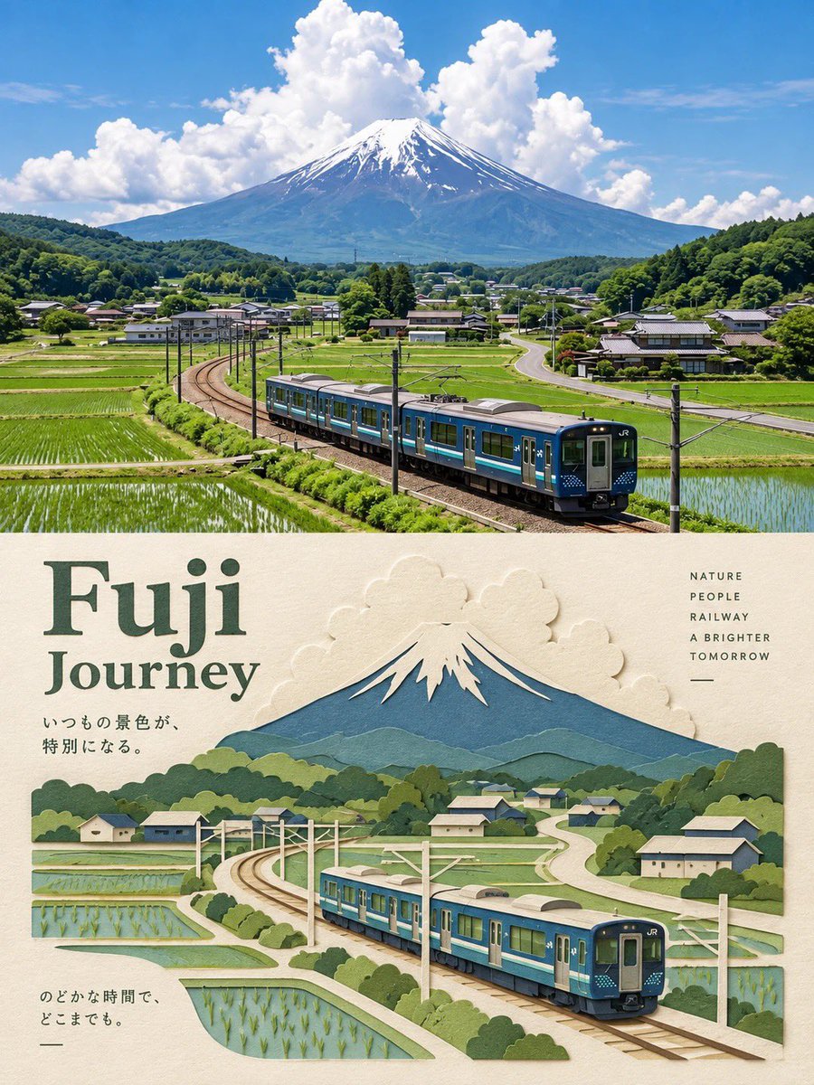 Split-Panel Travel Poster Prompt for GPT Image 2 preview image