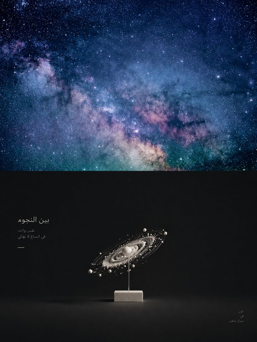 Minimalist Plaster Galaxy Art preview image