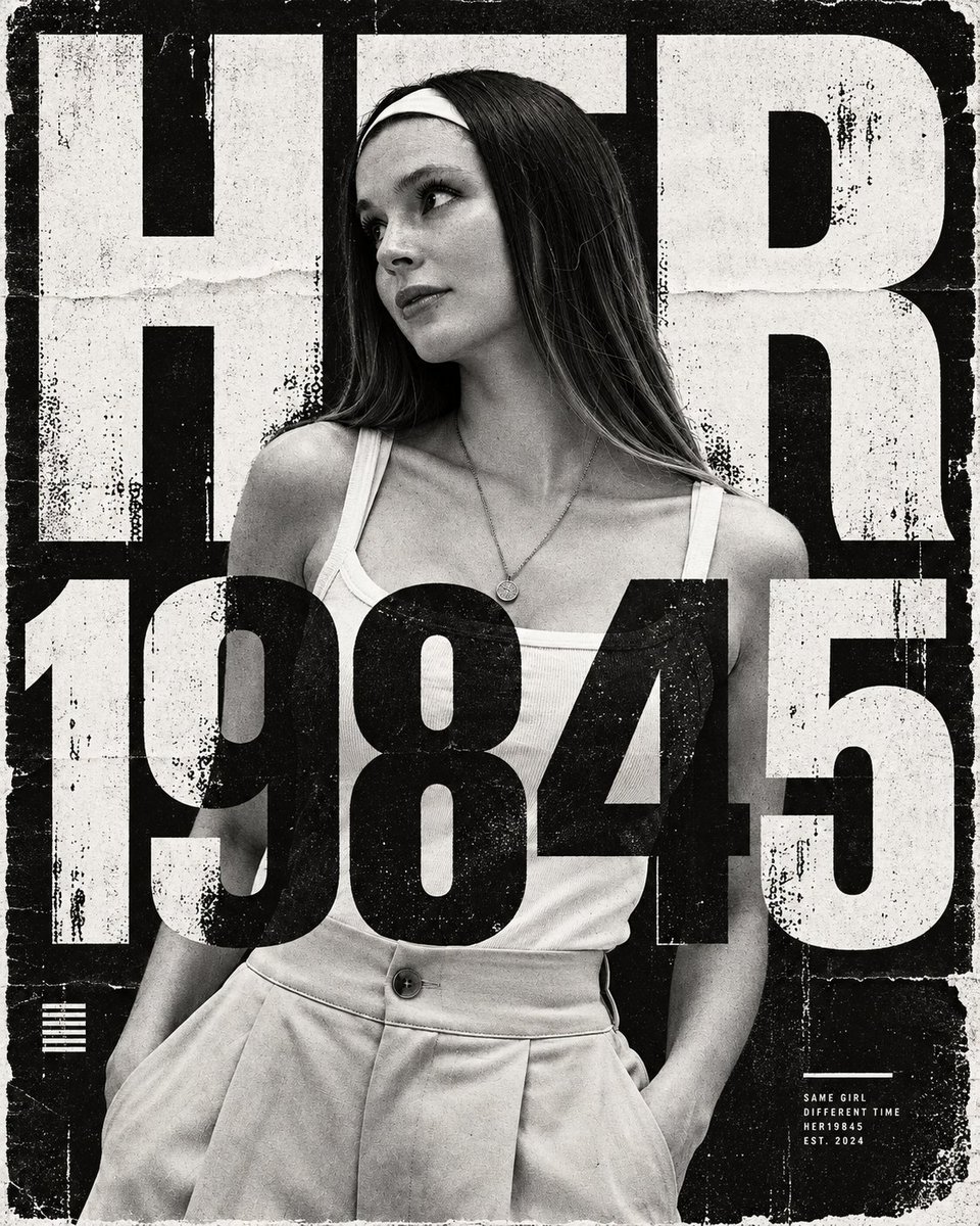 Minimalist Black and White Poster preview image
