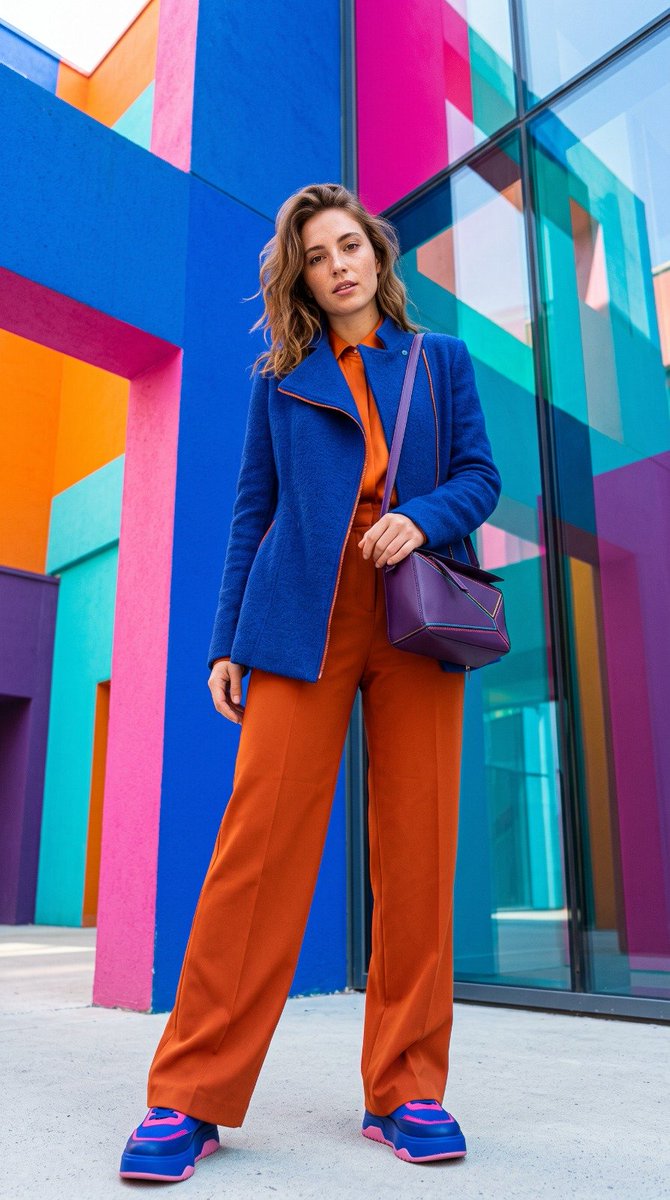 Bold Color Theory Fashion Editorial preview image