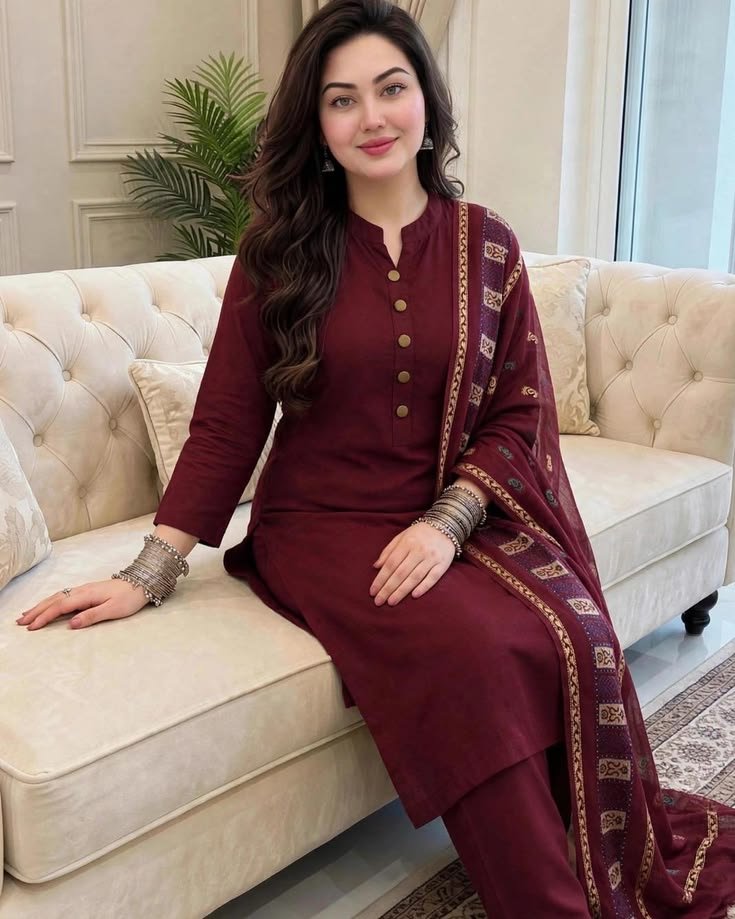 Elegant Pakistani Fashion Portrait preview image