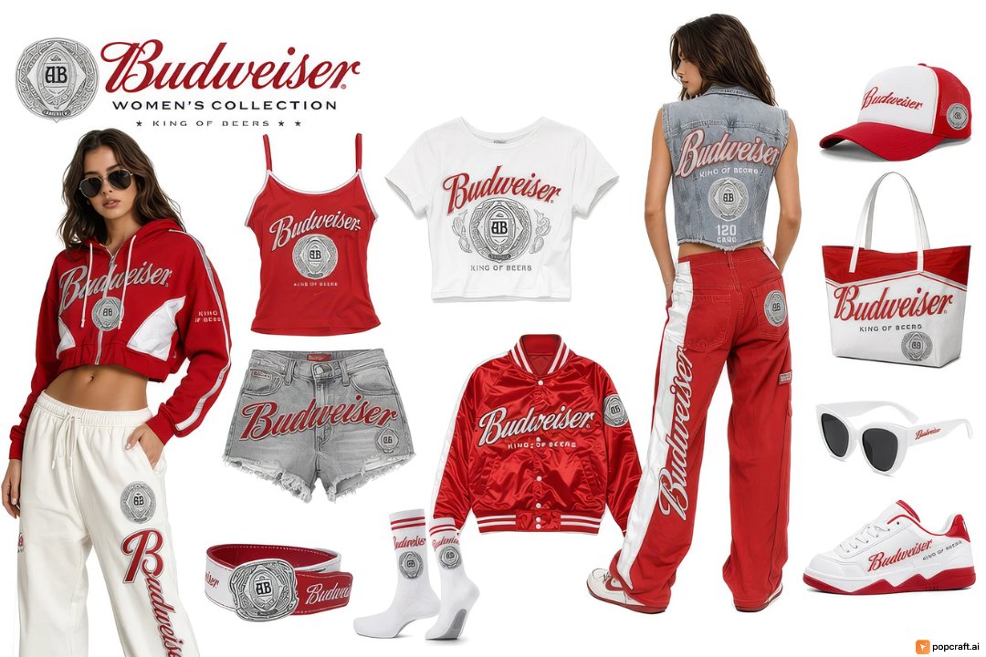 Budweiser Streetwear Fashion Concept Board preview image