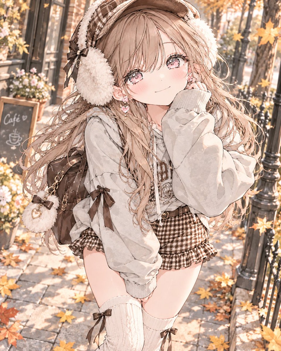 Autumn Street Style Outfit Prompt preview image