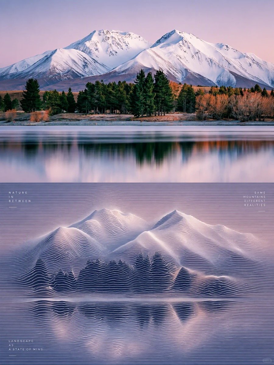 Minimalist Mountain Landscape Series preview image