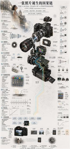 Camera exploded view infographic preview image