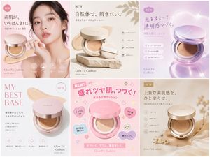 Beauty ad banner grid preview image