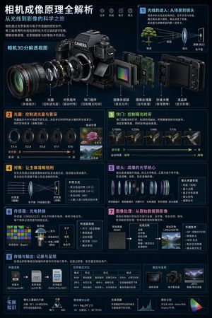 Camera Imaging Technology Infographic (Preview Image)