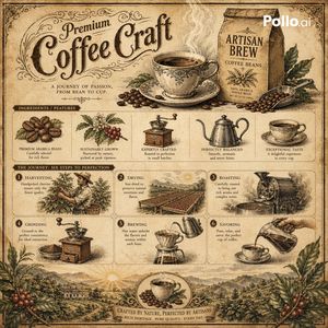 Retro botanical style infographic preview image
