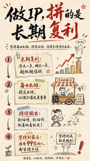 Hand-drawn style infographic card prompts preview image