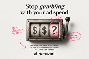 Minimalist slot machine attribution ad preview image