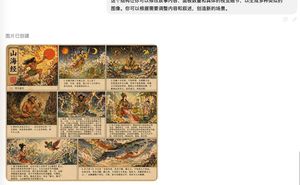 Retro comic page preview image of "Classic of Mountains and Seas"