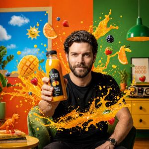 Vitality Juice Advertising Scene Preview Image