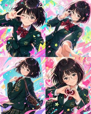 Character color and style adjustment preview image