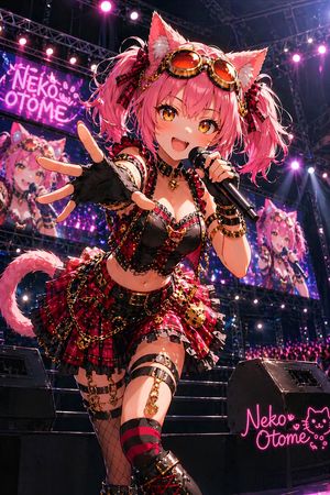 Cat Girl Idol Concert Stage Preview Image