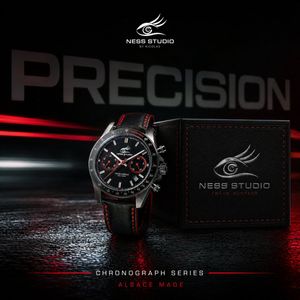 Luxury chronograph advertisement preview image