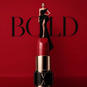 Avant-garde luxury beauty advertising campaign preview image