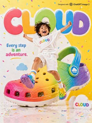 Children's shoe brand advertisement preview image