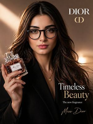 Luxury beauty brand advertisement preview image
