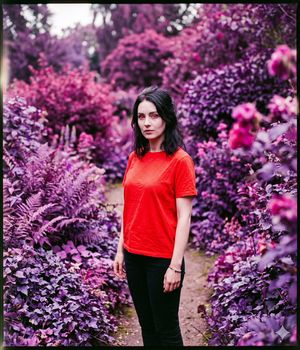 Preview image of a portrait in a false garden