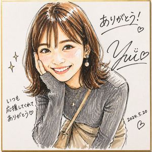 Shikishi's signed marker portrait preview image