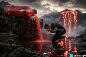 Movie-style energy drink ad preview image