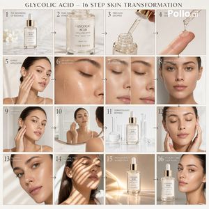 Luxury skincare advertising project preview image