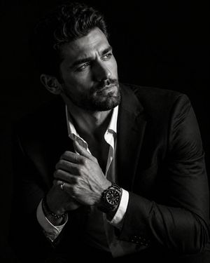 Hyperrealistic chiaroscuro portrait preview image