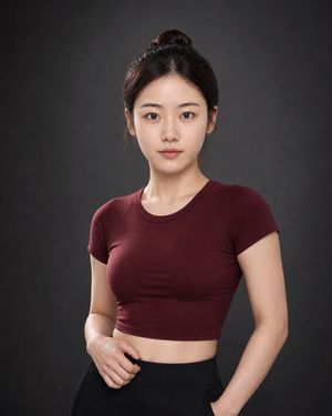 High-end sportswear creator portrait preview image