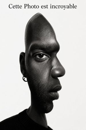 Surreal visual illusion portrait preview image