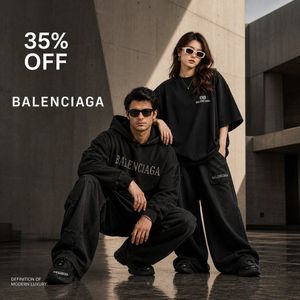 Luxury high fashion brand advertisement preview image
