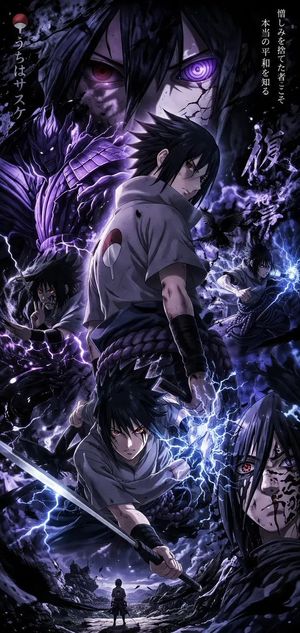 Anime character mobile wallpaper preview image