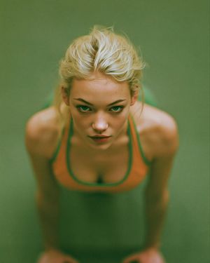 Dreamy overhead swimsuit portrait preview image