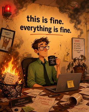 Office “Everything’s Fine” Crash Scene Preview Image