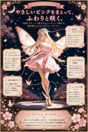 Pink Fairy Costume Analysis Poster Preview Image