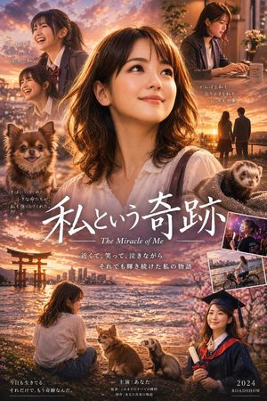 Japanese drama collage style movie poster preview image