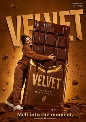 Fun Velvet Chocolate Poster Preview Image