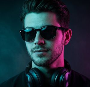 Neon Cyberpunk Portrait Preview Image