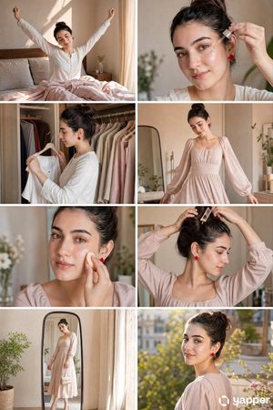 8-screen GRWM project preview image