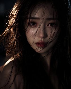 A Sad Night: A Cinematic Portrait Preview Image