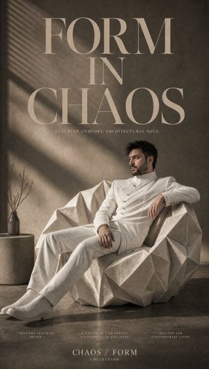 Origami Furniture Theme Poster Preview Image