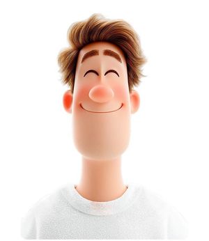 Pixar Style 3D Man Avatar preview image