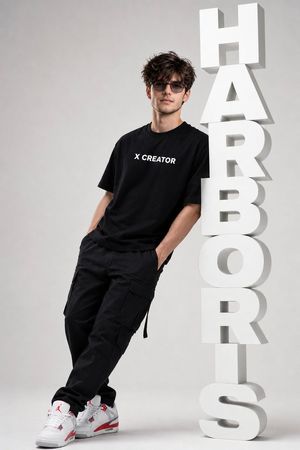 Minimalist Streetwear Typography Poster preview image
